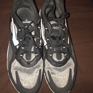 Nike Air Max React 270 Black and Grey